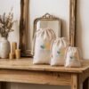 BAG-4731_LIFESTYLE_AI_1024X1024 Okiyo Chikara Maxi Cotton Drawstring Pouch