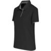 BAS-11203-BL-GHSI_1024X1024 Ladies Delta Golf Shirt - Black