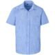 BAS-3418-LB_1024X1024 Mens Short Sleeve Aston Shirt - Light Blue