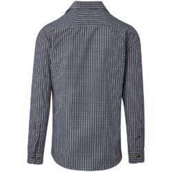 BAS-3419-GY-GHBK_1024X1024 Men Long Sleeve Aston Shirt - Grey