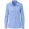 Ladies Long Sleeve Aston Shirt - Light Blue