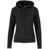 Ladies Bravo Hooded Sweater - Black