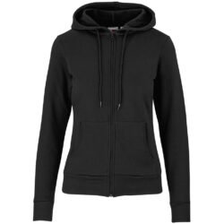Ladies Bravo Hooded Sweater - Black