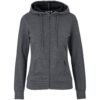 BAS-3429-C_1024X1024 Ladies Bravo Hooded Sweater - Charcoal