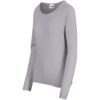 Ladies Long Sleeve Portland T-Shirt - Grey