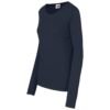 BAS-7750-N-GHSI_1024X1024 Ladies Long Sleeve Portland T-Shirt - Navy