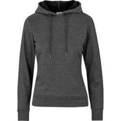 BAS-7787-C_1024X1024 Ladies Omega Hooded Sweater - Charcoal