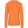 Mens Long Sleeve Portland T-Shirt - Orange