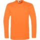 Mens Long Sleeve Portland T-Shirt - Orange
