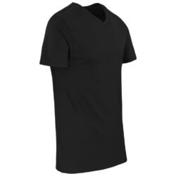 BAS-9000-BL-GHSI_1024X1024 Mens Super Club 165 V-Neck T-Shirt