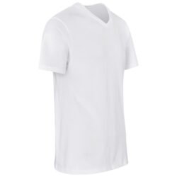 BAS-9000-W-GHSI_1024X1024 Mens Super Club 165 V-Neck T-Shirt