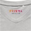 Mens Michigan Melange V-Neck T-Shirt - Grey