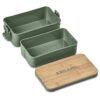 Urban Terrain Lakeside Double Layer Lunch Box & Cutlery Set