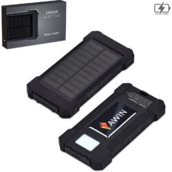 Swiss Cougar Durban Fast Charge 20W Solar Power Bank -10 000mAh