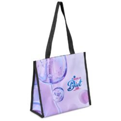 Pre-Printed Sample Hoppla Novaya Small Polyester Tote Cooler Bag