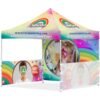 DEFAULT_1024X1024-1826 Coated Steel Sublimated Gazebo 3 x 3m - 2 Half-Wall Skins - 1 Full-Wall Skin