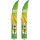 Legend 4m Sublimated Arcfin Flying Banner Skin - Set Of 2 (Excludes Hardware)