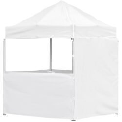 Ovation Sublimated Gazebo 2m X 2m Petite Frame - 3 Half-Wall Skins - 1 Full Wall Skin