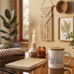 DR-OK-187-B_LIFESTYLE_AI_1024X1024 Okiyo Sozo Bamboo & Ceramic Sublimation Coffee Mug - 330ml