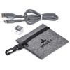 Altitude Tale Charging Cable & Clip in Clip Pouch