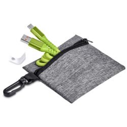 Altitude Tale Charging Cable & Clip in Clip Pouch
