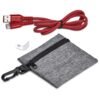 Altitude Tale Charging Cable & Clip in Clip Pouch