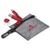 Altitude Tale Charging Cable & Clip in Clip Pouch