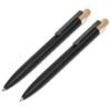 GP-OK-92-B-BL-04-NO-LOGO_1024X1024 Okiyo Mimotu Ball Pen & Pencil Set - Black
