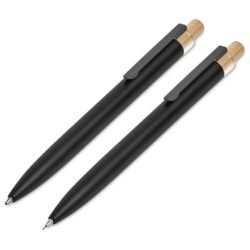 GP-OK-92-B-BL-04-NO-LOGO_1024X1024 Okiyo Mimotu Ball Pen & Pencil Set - Black