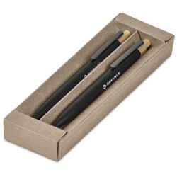 GP-OK-92-B-BL-09_1024X1024 Okiyo Mimotu Ball Pen & Pencil Set - Black