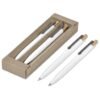 GP-OK-92-B-SW-NO-LOGO_1024X1024 Okiyo Mimotu Ball Pen & Pencil Set - Solid White