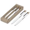 GP-OK-92-B-SW_1024X1024 Okiyo Mimotu Ball Pen & Pencil Set - Solid White