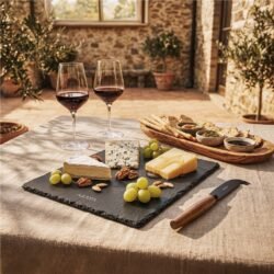 HL-AC-160-B_LIFESTYLE_AI_1024X1024 Andy Cartwright Clarens Slate Cheese Board Set