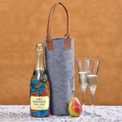 Okiyo Tahada RPET Felt Wine Tote
