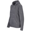 Ladies Dawson Polar Fleece Hooded Sweater - Charcoal