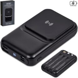 Swiss Cougar Argos Fast Charge 20W Wireless Charging Magnetic Power Bank - 10 000mAh