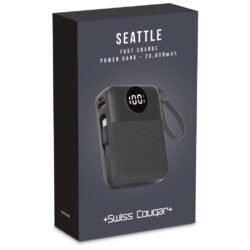 Swiss Cougar Seattle Fast Charge 22.5W Power Bank - 20 000mAh
