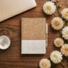 NB-9980_LIFESTYLE_AI-NO-LOGO_1024X1024 Okiyo Cardon Cork Notebook & Pen Set
