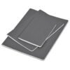 Okiyo Emika FSC Certified Paper A6 Soft Cover Notebook - Dark Grey