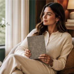 NF-SD-185-B_LIFESTYLE_AI-NO-LOGO_1024X1024 Serendipio Keystone A5 Hard Cover Notebook