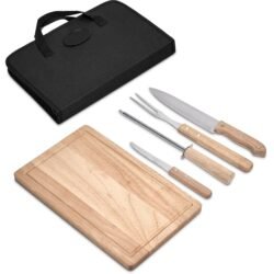 Serendipio Brenton 5-Piece Braai & Carving Set