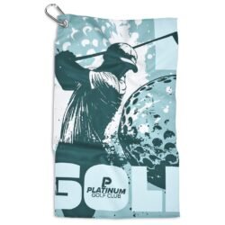 Pre-Production Sample Hoppla Clubhouse Golf Towel - Single Sided Branding