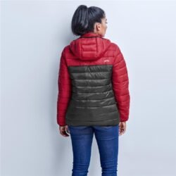 SLAZ-11423-BLR-02-NO-LOGO_1024X1024 Ladies Kyoto Two-Tone Jacket - Black Red