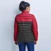 SLAZ-11423-BLR-03-NO-LOGO_1024X1024 Ladies Kyoto Two-Tone Jacket - Black Red