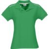 Ladies Backhand Golf Shirt - Green